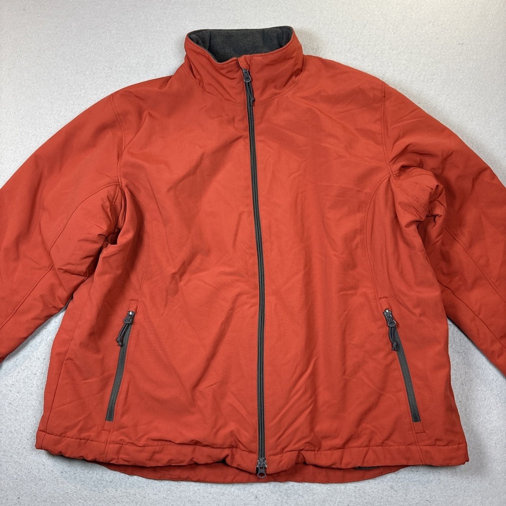 Duluth Trading Womens‎ Jacket Color Rust Insulted Lined Size 2XL